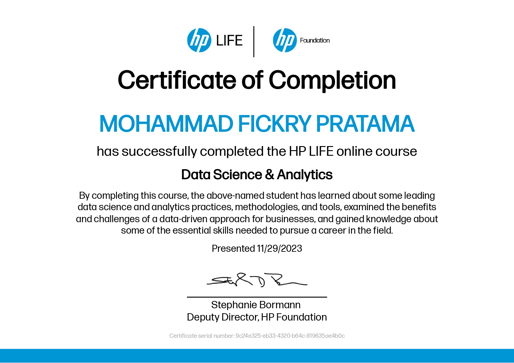 Data Science & Analytics